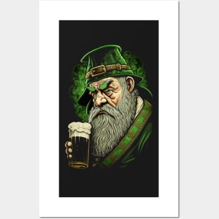 St Patrick - Drunken Irish Posters and Art